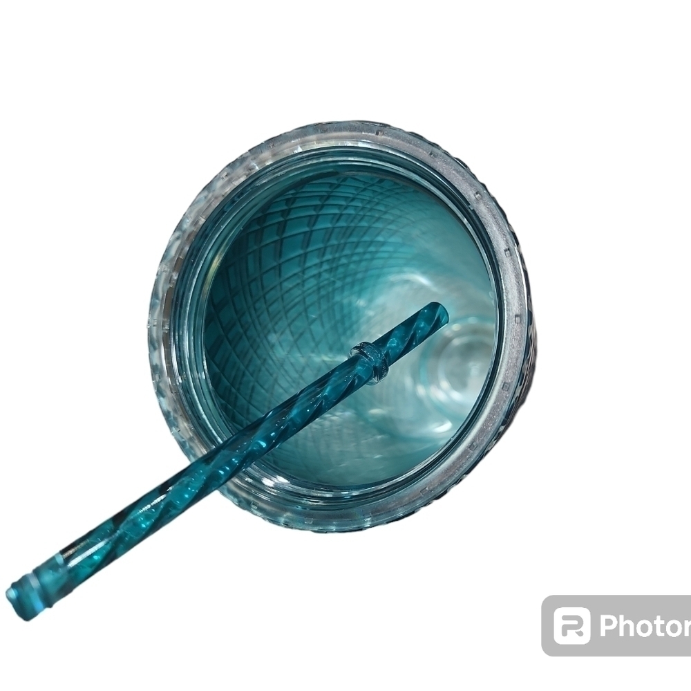 Starbucks Teal Jeweled Tumbler​ - Picture 9 of 9